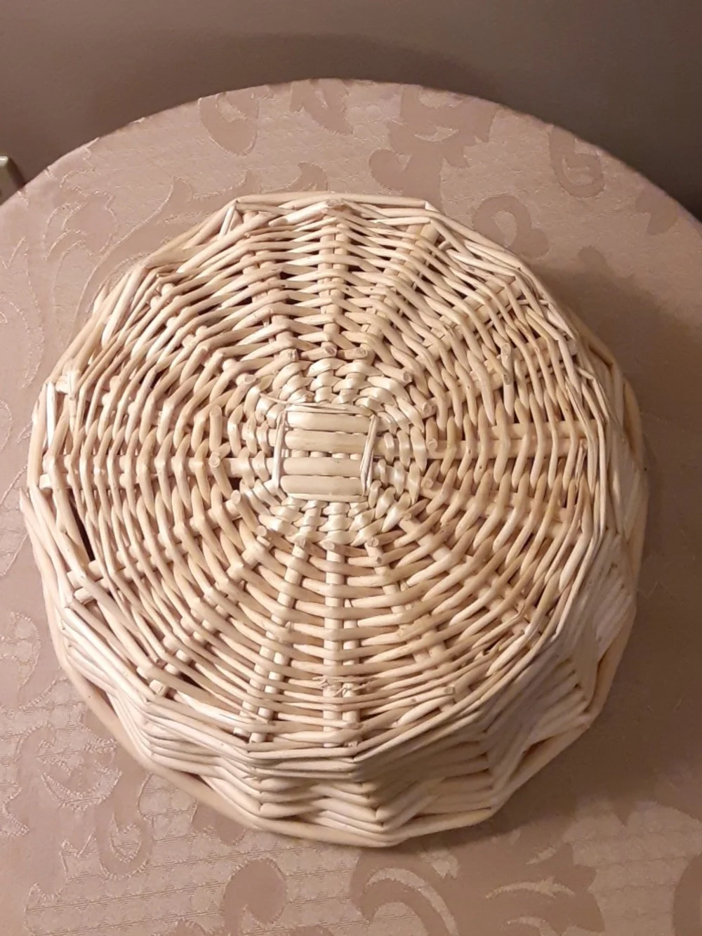 Neutral Wicker Basket